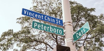 A Detroit street is named in honor of Vincent Chin – his death mobilized Asian American activists nationwide