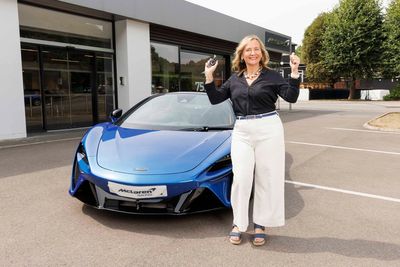 Grando Norris: Petrolhead granny wins £250,000 sports car from £10 prize draw