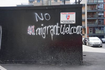 ‘Asylum seekers feel hunted amid scenes of hate on UK streets’ as protests go on