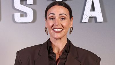 Suranne Jones puts trendy 2025 twist on a classic 80s power suit