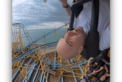 Record-holder for most rollercoasters ridden in a week eyes up next challenge