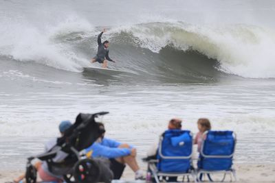 Hurricane Erin could see 16ft waves crash into UK in coming days