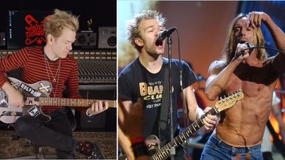 “This thing is like a time capsule. It feels like home in my hands again”: Sum 41’s Deryck Whibley has been reunited with his beloved Iggy Pop Tele – after it spent 20 years on display