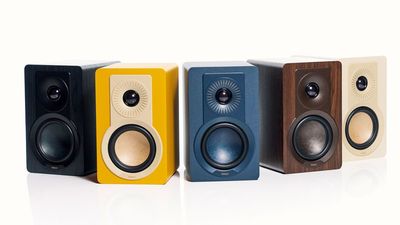 Dali's colourful Kupid bookshelf speakers promise hi-fi sound on a budget