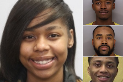 Two years after a pregnant woman was found shot dead, police say they have arrested her killers