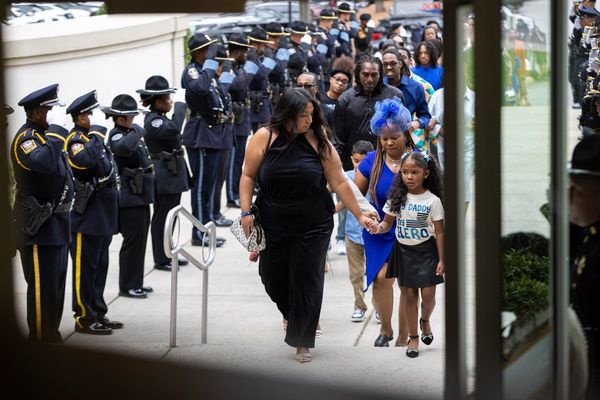 Law enforcement officers remember police officer who died after CDC shooting