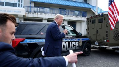 Donald Trump swore he’d roll into DC with military muscle, but protesters only needed ‘pots and pans’ to celebrate his no-show