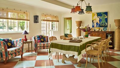 Take a tour of a joyful technicolor kitchen-diner and discover the design details behind Studio Hollond's personality-packed space