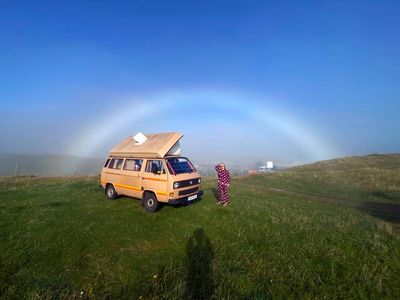 ‘I didn’t want to miss this crazy-looking ghost rainbow’: Bobby Beasley’s best phone picture