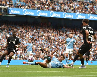 Spurs stun Etihad again as Johnson and Palhinha strikes sink Manchester City