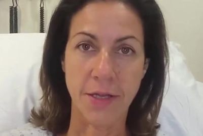Julia Bradbury shares unseen video just hours after undergoing mastectomy for breast cancer
