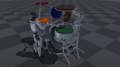 Meet Robot Drummer: Scientists train an AI to drum like Linkin Park and AC/DC — but it sounds like it has plenty of practice to do