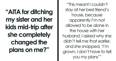 Sister Lies About Road Trip Plans, Then Cries To The Whole Family When Her Sister Leaves