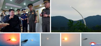 North Korea Test-fires Two New Air Defence Missiles: KCNA
