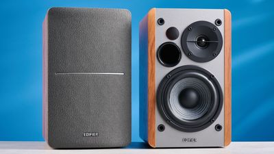 I just ditched my old bookshelf speakers for this affordable pair — and they blew my socks off