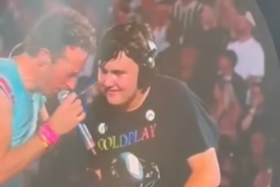 Heartwarming moment Coldplay brought young fan on stage