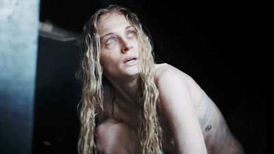 Sophie Turner Just Dropped Pics From Her New Horror Movie In Her Underwear And Covered In Blood
