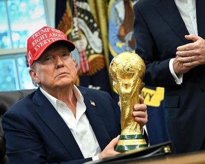 Infantino’s latest Oval Office show reminds us Trump will be inescapable at the 2026 World Cup