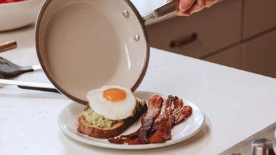 After testing tons of ceramic pans, the Made In CeramiClad is the only option I’d actually buy as a chef (and it’s on sale today, too)