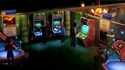 Two Point Museum's next free update will dive into the digital realm, letting you build a retro arcade among your exhibitions