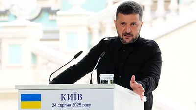 Zelenskyy marks independence day from Soviet Union vowing to fight for and defend Ukraine