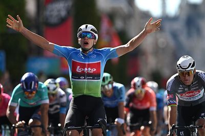 Renewi Tour: Arnaud De Lie defeats Mathieu van der Poel on final stage to claim overall victory