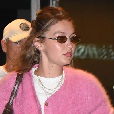 Gigi Hadid Embraces Fall Dressing With Preppy Loafers, Wide-Leg Ripped Jeans, and Boyfriend Bradley Cooper