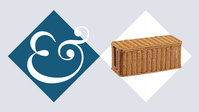 'It's the Birkin basket of cable management' – I've only ever seen bland plastic designs, but this ultra-chic woven box can stylishly stash every unsightly wire and it's only $10.99