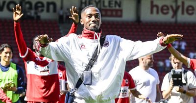 Michel-Ange Balikwisha says goodbyes ahead of Celtic transfer