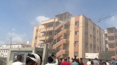 Journalists among 20 killed in Israeli strikes on Gaza's Nasser Hospital, officials say