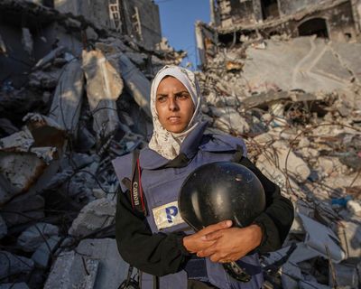 Israel bombed Gaza hospital a second time, killing rescuers, say health officials