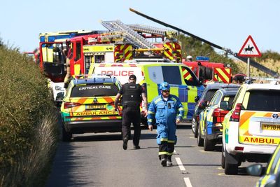 Isle of Wight helicopter crash latest: Three people killed in crash during flying lesson