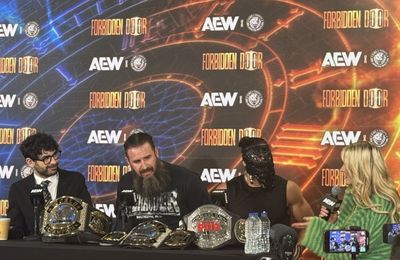 'You are part of the largest pro wrestling crowd ever in The O2...' AEW Forbidden Door breaks attendance record at iconic London venue