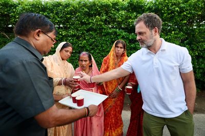 India’s opposition leader hosts ‘dead’ voters alleging rigging in upcoming state elections