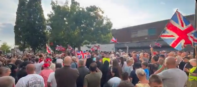 UK Asylum Hotels Under Siege: Fear Inside, Protests Outside