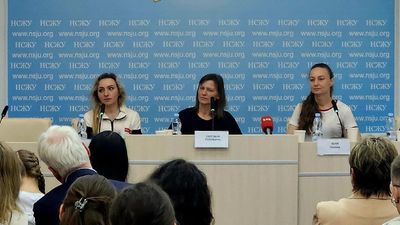 ‘Hope always endured’: Ukrainian women released from Russian prison speak out