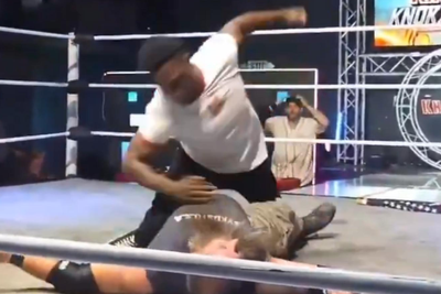 UFC star ‘Rampage’ Jackson’s son appears to unleash brutal beatdown on pro wrestler in livestream: ‘Deeply concerned’