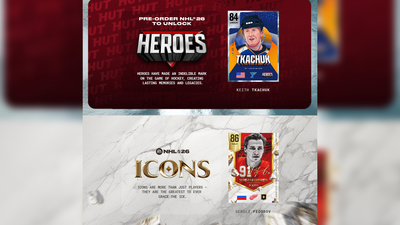 NHL 26: All Heroes and Icons Cards