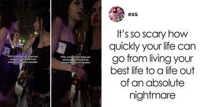 Stranger Saves Woman And Her Friend From Being Trafficked While On Vacation In Chilling Video