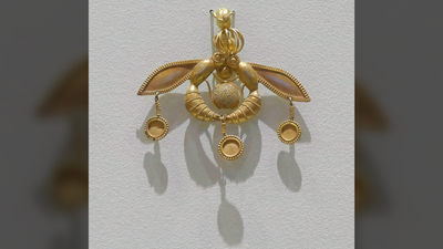 Malia Bee Pendant: A 3,800-year-old accessory found in a Minoan 'pit of gold'