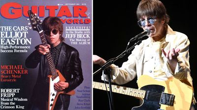 “To surprise me, they put my name on the headstock in gold lettering – but they spelled it wrong”: The Cars’ Elliot Easton on the Flying V that Tim Shaw built him – a “gorgeous” guitar (even if Gibson slipped up on his name)