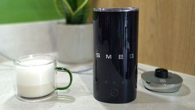 Smeg's new Mini Milk Frother prepares perfect foam for cappuccinos – but it's too thick for latte art