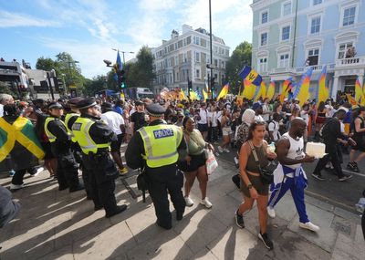 Notting Hill Carnival: Two stabbed and 423 arrests but 'less serious violence than previous years', police say