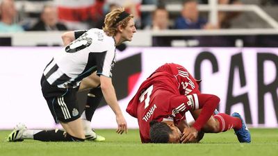 Virgil Van Dijk Reveals Nasty Mark From Anthony Gordon’s Red Card Challenge
