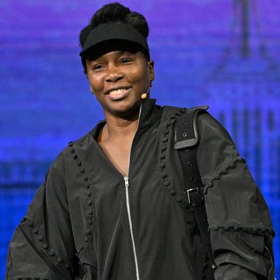 Venus Williams Takes Center Court in a Custom Luar Tennis Dress at the 2025 US Open