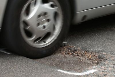 Pothole-related breakdowns jumped 9% between April and June