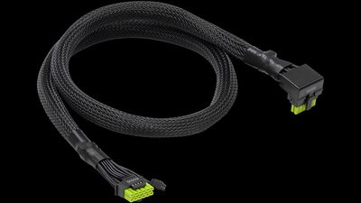 ASRock's $40 16-pin power cable has overheating protection designed to prevent meltdowns — company claims a 90-degree design ensures worry-free installation