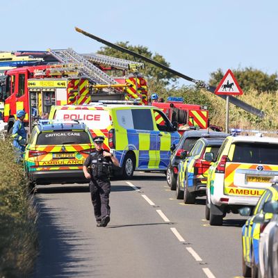 Three people killed and one critically injured in Isle of Wight helicopter crash