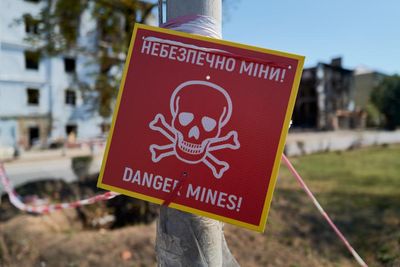 Dropped by drones and scattered by rockets: how Ukraine became one of the most heavily mined countries in the world