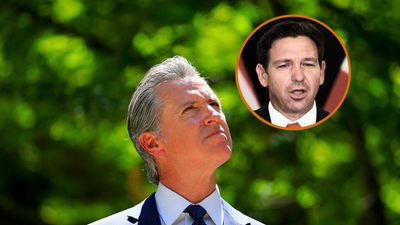 ‘This is so funny’: Gavin Newsom saw Ron DeSantis open his mouth and kindly filled it with facts until it stayed shut